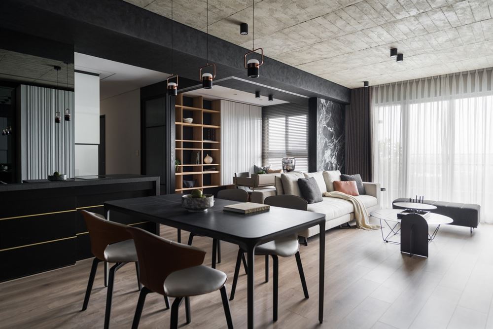 佛山市高明碧桂園&middot;花城薈現(xiàn)代簡約風格四居室裝修案例