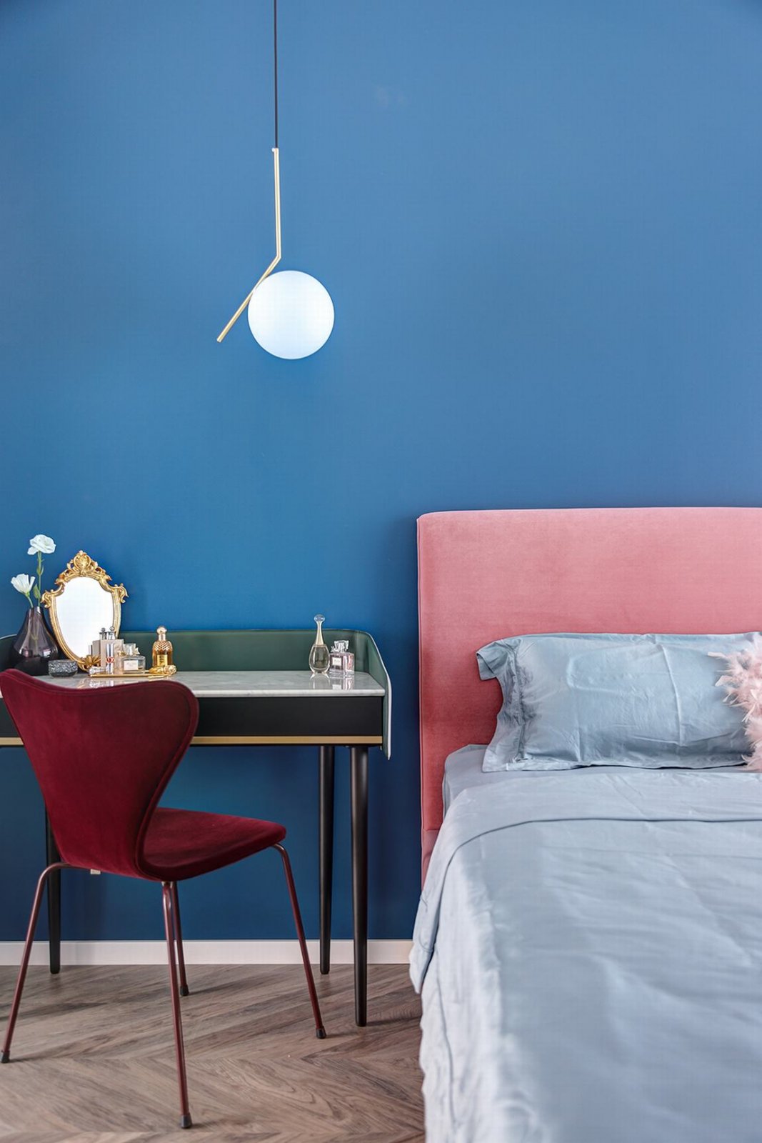 法式風格家裝設計室內裝修效果圖-臥室 法式風格家裝設計室內裝修效果圖-臥室