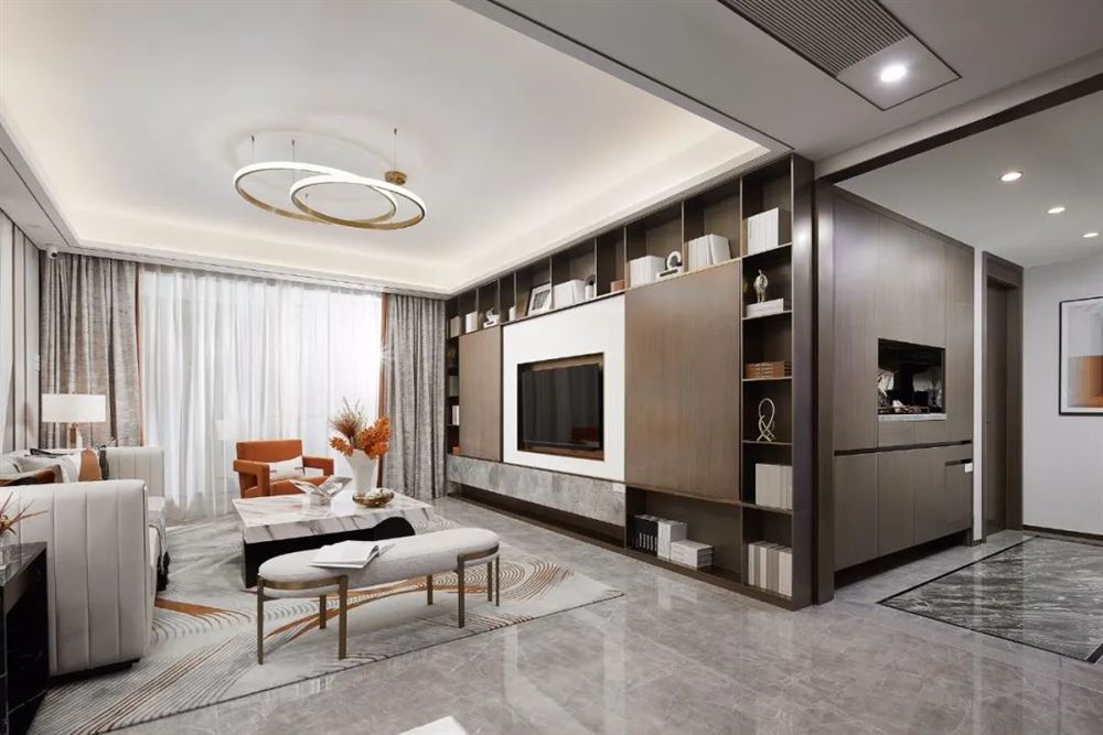 佛山市頤安&middot;天璟名庭現(xiàn)代簡約風(fēng)格四居室裝修案例