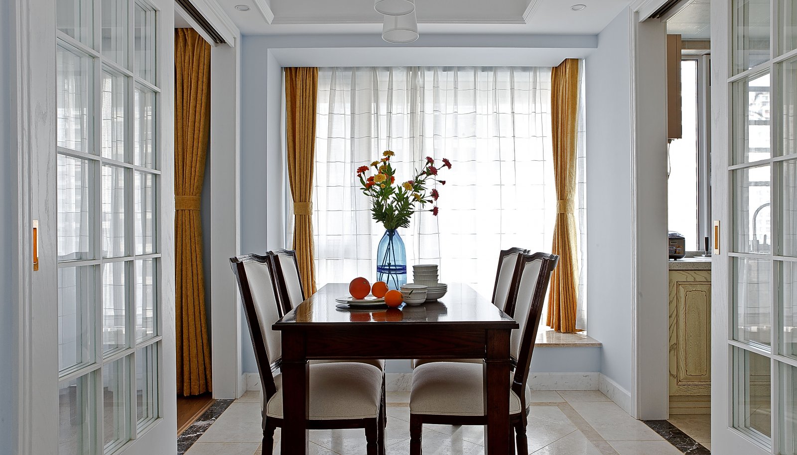 裝修案例簡約美式風格室內裝修效果圖-餐廳 裝修案例簡約美式風格室內裝修效果圖-餐廳