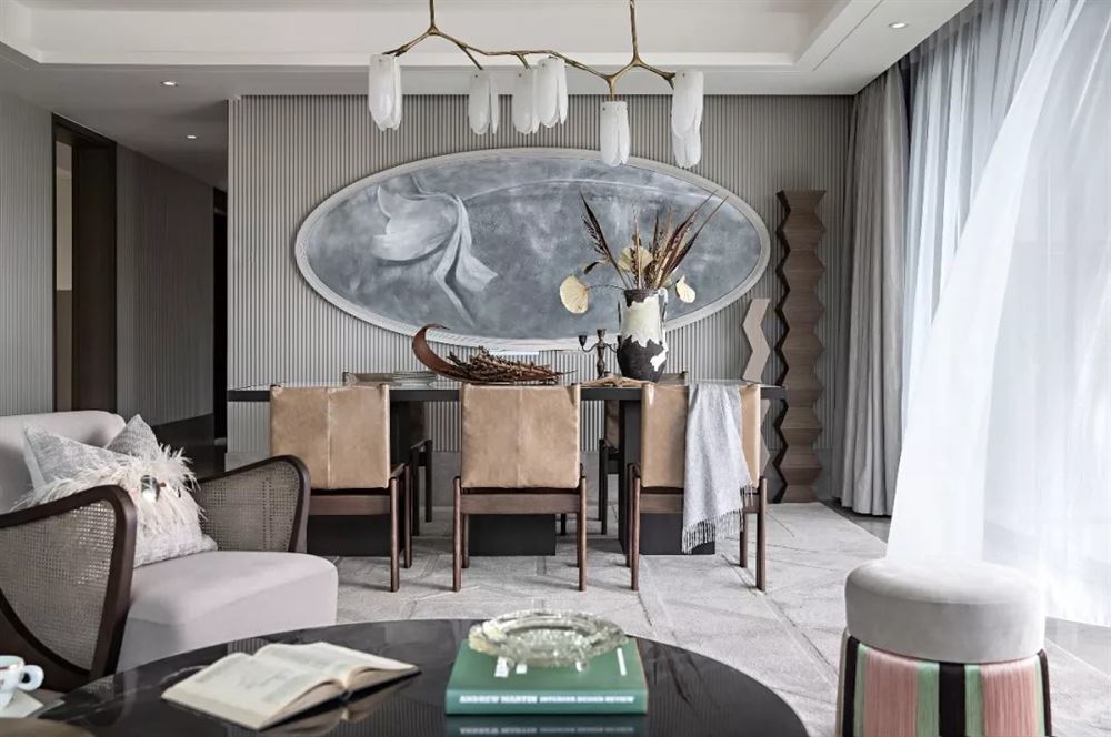 湛江市金科世家現代簡約風格三居室裝修案例