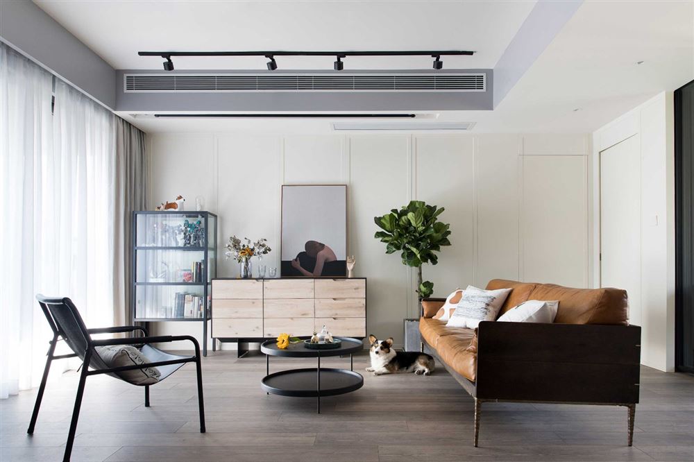 廣州市宇晴軒美式風格三居室裝修案例