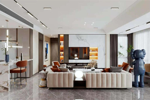 樂山101-200平米輕奢風格室內裝修設計案例